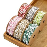 5yards Hemp Rope Bead String Woven Ribbon for diy Headwear Materials Cake Gift Flowers Packaging Hat Sewing Decor Accessories Gift Wrapping  Bags