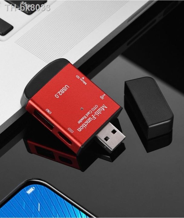 usb-card-reader-type-c-android-mobile-computer-all-in-one-otg2-0-sd-tf-u-disk-four-in-one-card-reader-high-speed-transmission