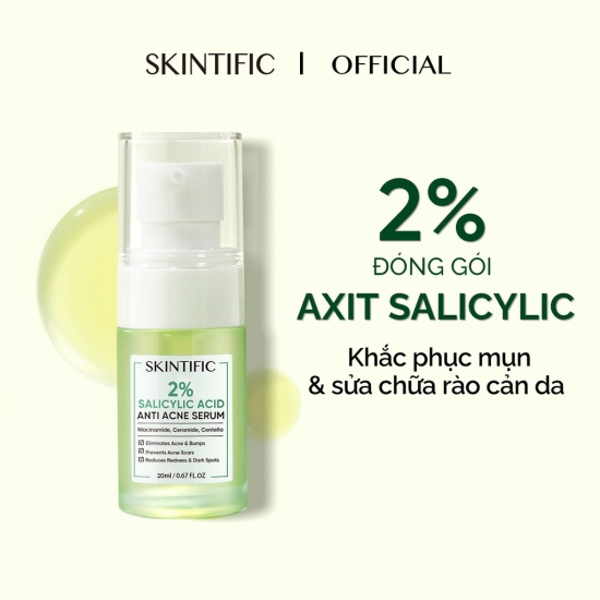Serum mụn skintific chính hãng rulya anti acne 20ml - ảnh sản phẩm 1