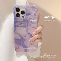 เคสโทรศัพท์มือถือ IPhone,เคสน้ำกระเพื่อมสีม่วงสัมผัสขั้นสูงปลอกกันกระแทก IPhone Iphone15 15Plus 15pro 15Promax 7 8Plus X XR XS Max 11 12 13 Pro Max 14Plus 14pro 14Promax TPU