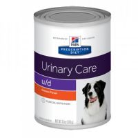 Hills® Prescription Diet® Urinary Care u/d® อาหารสุนัขประกอบการนิ่วชนิดยูเรตหรือมีค่ายูเรียสูง 370 กรัม [ 1 กระป๋อง ]