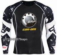 【Mens clothing】 BRP-Can-AmOversized เสื้อผู้ชายแขนยาวบีบอัดแห้งเร็วส่วนบุคคลผู้ชาย39; S