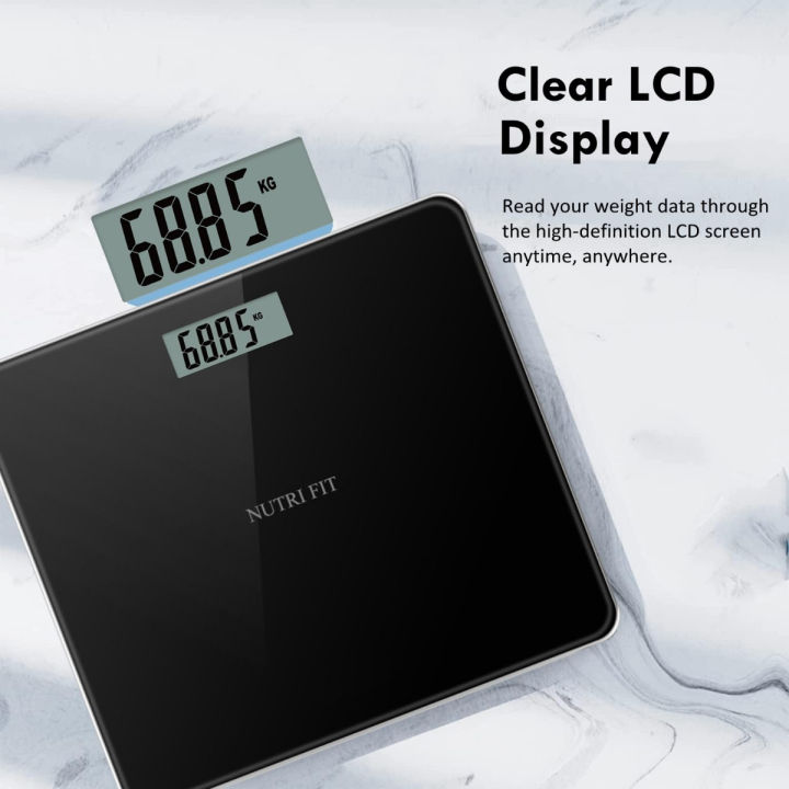 nutri-fit-digital-bathroom-scale-for-body-weight-bath-scale-for-accurate-weight-watching-with-large-lcd-display-most-accurate-for-the-elderly-safe-home-use-330-lbs-bmi-scale-limited-edition