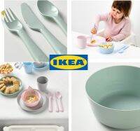 IKEA ชาม ชุดอาหารคุณหนู พลาสติกปลอดภัยสำหรับลูกน้อย