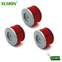 XLSION 3pcs Oil Filter For XL125V VARADERO 125 VT125C SHADOW 121 TRX400EX 397 TRX300EX 300 CBF250 ATC350X ATC250SX 250 TRX350D