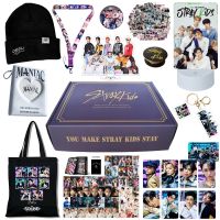 【CW】✲  KPOP Stray Kids Album Include Keychain Sticker Standee Photocard Tote Lanyard