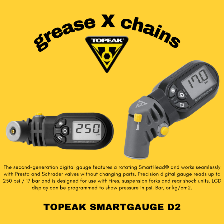 Topeak Smartgauge D2 Tire Gauge Sports Unlimited, 55 OFF