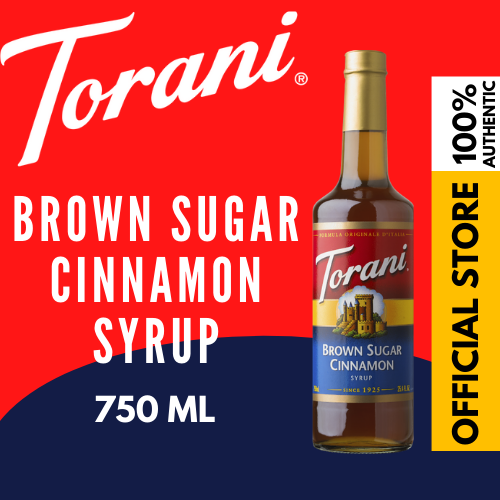 Torani Brown Sugar Cinnamon Syrup 750 mL Glass Bottle Lazada PH