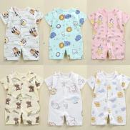 Cotton Jumpsuits Newborn Kids Short