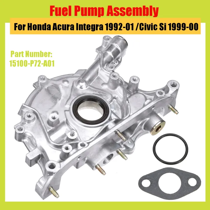 1PC Car Fuel Pump High Pressure Oil Pump 15100P72A01 For Honda Acura