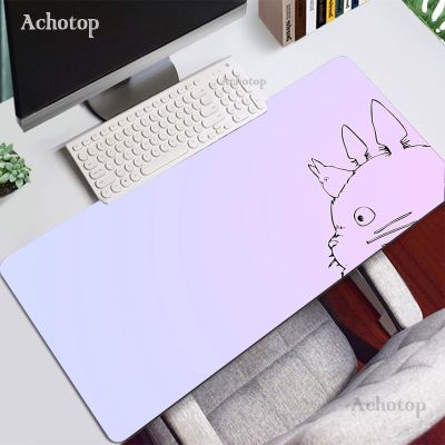 ❉ Totoro Pink Mouse Pad XXL Mousepads Mouse Gamer Gaming Mouse Pads 80x30cm Large Computer Keyboard Mouse Mat Kawaii Desk Mats diy