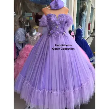 Sparkly Purple Gown, Purple Wedding Gown, Modern Evening Wear, Lace  Ballgown, Custom Made - Etsy | Purple wedding gown, Purple quinceanera  dresses, Gowns