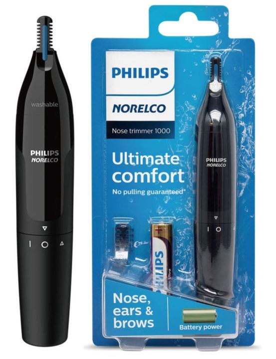 Philips Norelco 2020 new NT1605 Nose Hair Trimmer 1000 NT1605 | Lazada