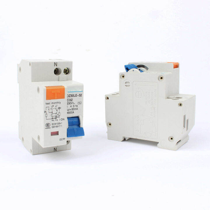 in-stock-quan59258258-dpnl-25a-20a-10a-1pn-dz30le-32เบรกเกอร์ตกค้าง230v-50-60hz-พร้อมกระแสเกินป้องกันการรั่วซึม-rcbo