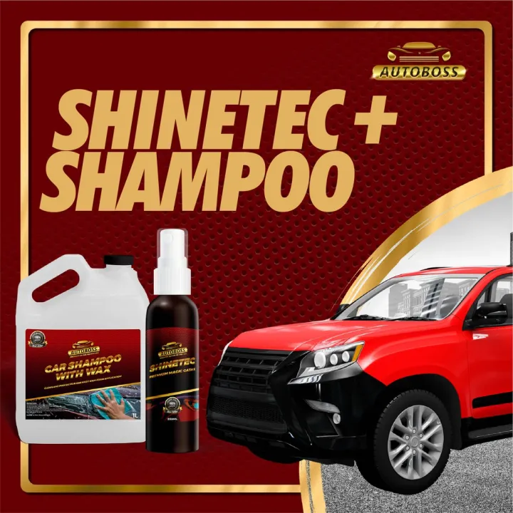 Auto Boss 1 + 1 Shampoo Magic Gatas Premium Quality Super Foamy Car Shampoo Car