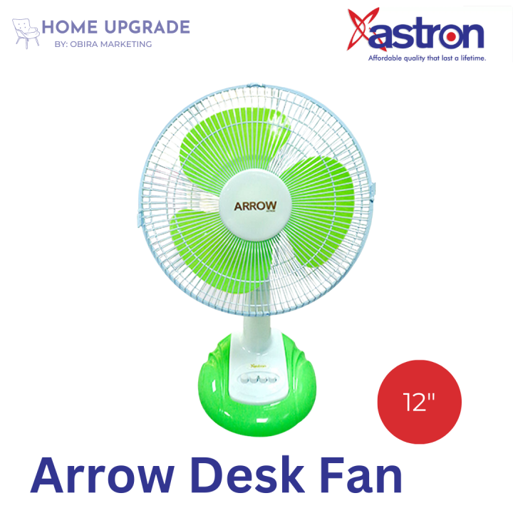 Astron Arrow Inch Desk Fan Lazada Ph