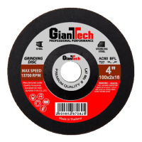 แผ่นเจีย GIANT TECH รุ่น AC60BFL27 ขนาด 4 นิ้ว สีแดง (COD)