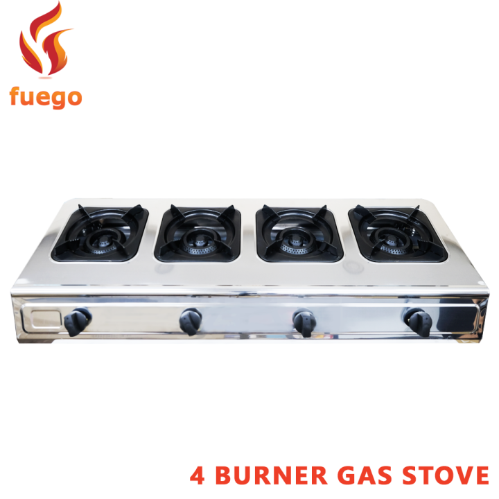 4 Burner Linear Style Stainless Steel Gas Stove Honeycomb FUEGO FG   2b585d9f29806bc31fd9029c5b5330e7  720x720q80 