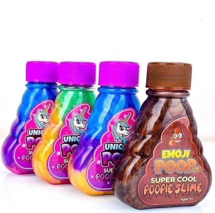 ของเล่นเด็ก-poopie-slime-สไลม์ยูนิคอร์นสีสันสดใส-พร้อมส่ง