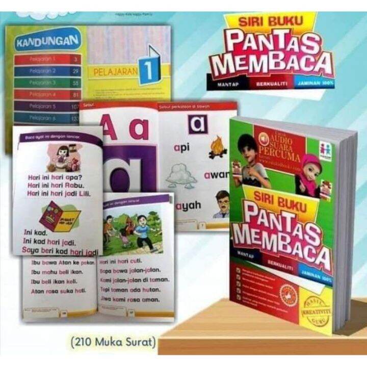 Buku Membaca-SIRI BUKU PANTAS MEMBACA Membaca-Suku Kata-Buku Cepat | Lazada