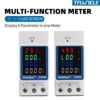 【HOT】 6IN1 110V 220V 100A Voltage Current KWH Electric Voltmeter Ammeter Frequency