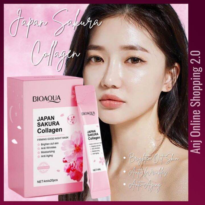 Collagen Sleeping Mask Good Night Facial Mask Brighten Dull Skin