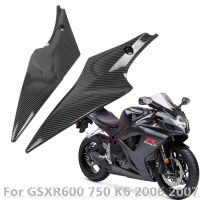 Tank Side Cover Panel Fai For Suzuki GSXR 600 750 2006 2007 K6 GSX-R Motorcycle Pai