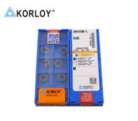 RPMT10T3MO-Q PC5300 100% KORLOY คาร์ไบด์แทรกดั้งเดิมที่มีคุณภาพดีที่สุด 10 ชิ้น / ล็อตจัดส่งฟรี