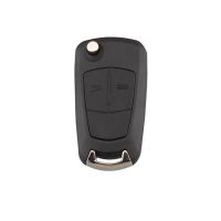 Bhkey ซองกุญแจ Fob รถรีโมทสำหรับ Opel 2/3ปุ่ม Hu100ใบมีดสำหรับ Vauxhall Opel Astra H Zafira B Corsa D 2005-2012ซองใส่กุญแจ