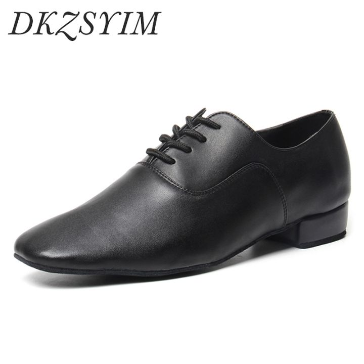 dkzsyim-รองเท้าผ้าใบเด็กผู้ชาย-รองเท้าผ้าใบแทงโก้รองเท้าเต้นสไตล์โมเดิร์นห้องบอลรูมละตินรองเท้าเต้นสำหรับผู้ชาย2-5ซม