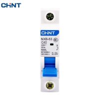 Chnt Chint Nxb-63 1P Ac 230/400V สวิตช์เบรกเกอร์ขนาดเล็ก C 6 10 16 20 25 32 40 63a ป้องกันโอเวอร์โหลด Dz47 C สไตล์ C