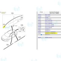 การจัดส่งของไทย (ของแท้) DB2M509H1 คลิ๊ป/กิ๊ปล็อค ยึดคิ้วหลังคา มาสด้า 2 Mazda 2 4ประตู ปี 2019 /ต่อ 1 ชิ้น/เช็คตรงรุ่นก่อนสั่งซื้อ