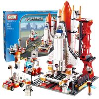 ProudNada Toys ตัวต่อ เลโก้ ฐานปล่อยกระสวยอวกาศ ยานอวกาศ GUDI THE SHUTTLE LAUNCH CENTER 679 PCS 8815