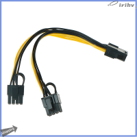 jianzhanqinl GPU PCI-E 8Pin ถึง Double PCI-E PCI Express 8Pin(6Pin + 2Pin) Splitter CABLE Power