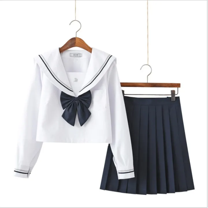 Japanese JK school uniform wind 2 is suit of the cute girl skirt sailor ...