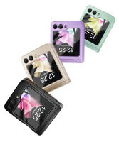 เคส Samsung Galaxy Z Flip 5พับได้ด้านผิวบางพิเศษเป็นมิตรพร้อมฟิล์มกระจกเคสแข็งรวมทุกอย่าง (ส่วนลด)