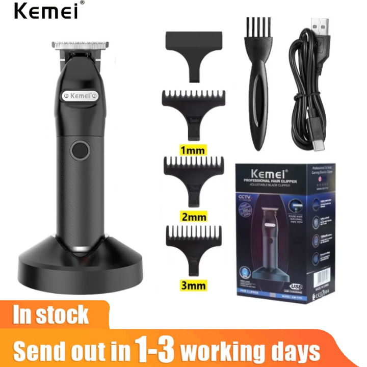 Kemei Men's Professional Cordless Electric Hairdressing Machine Professional Hairdressing and