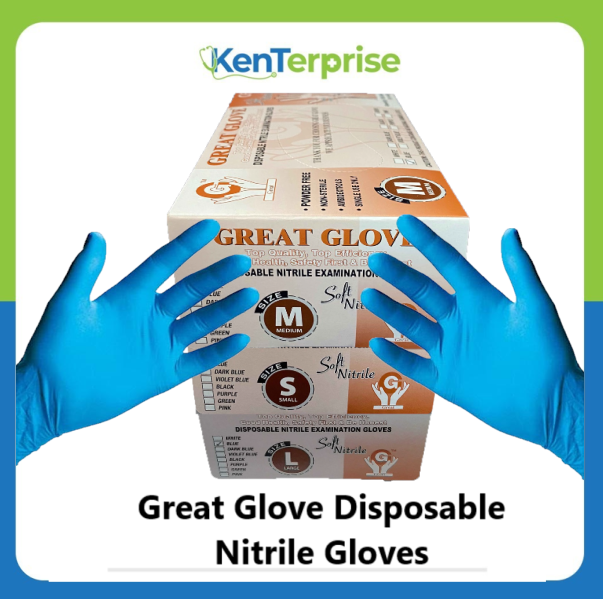 Great Glove Disposable Nitrile Gloves Lazada PH
