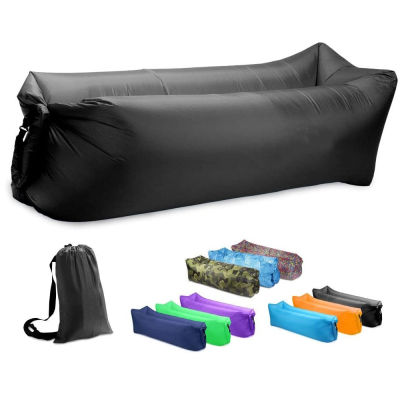 Inflatable Lounger Air Sofa Hammock Waterproof Anti-Air Leak Couch for Backyard Beach Travel Camping Picnics Music Festivals