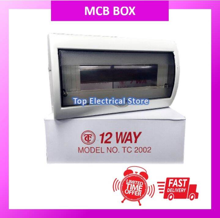 SURFACE MCB BOX 1217 WAY MCB DISTRIBUTION BOX / CONSUMER MCB BOX / ELECTRICAL BOX / DB BOX Lazada