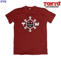 XYQ Anime Tokyo Revengers T-shirt Short Sleeve Uni Tops Thousand Winters Gang Uniform Casual Tee Shirt