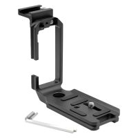 Quick Release L Plate Vertical Shoot Hand Grip Holder Bracket with Hotshoe for Sony A1 A7S3 Universal A7M4A Camera