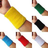 1x Sports Wrist Sweatband Tennis Squash Badminton GYM Basketball Wristband Gift