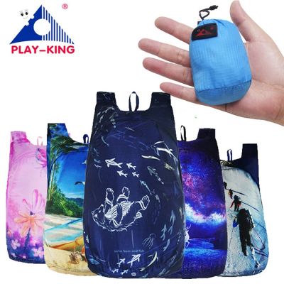 【CC】 PLAYKING Outdoor Backpacks Folding bag Man Hiking 30L