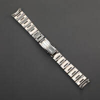 316L Stainless Steel Aftermarket Oyster Rivet Bracelet 20mm Compatible For Rolex and Seiko Watch