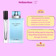 Chính Hãng Mẫu nước hoa nữ D&G Light Blue Intense EDP 10ml.