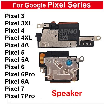 หูฟังหูฟังสำหรับ Google Pixel 7 7Pro 6A 6 Pro 5 5A 4 XL 4A 4G ด้านล่าง6Pro Buzzer อะไหล่สายเคเบิลงอได้