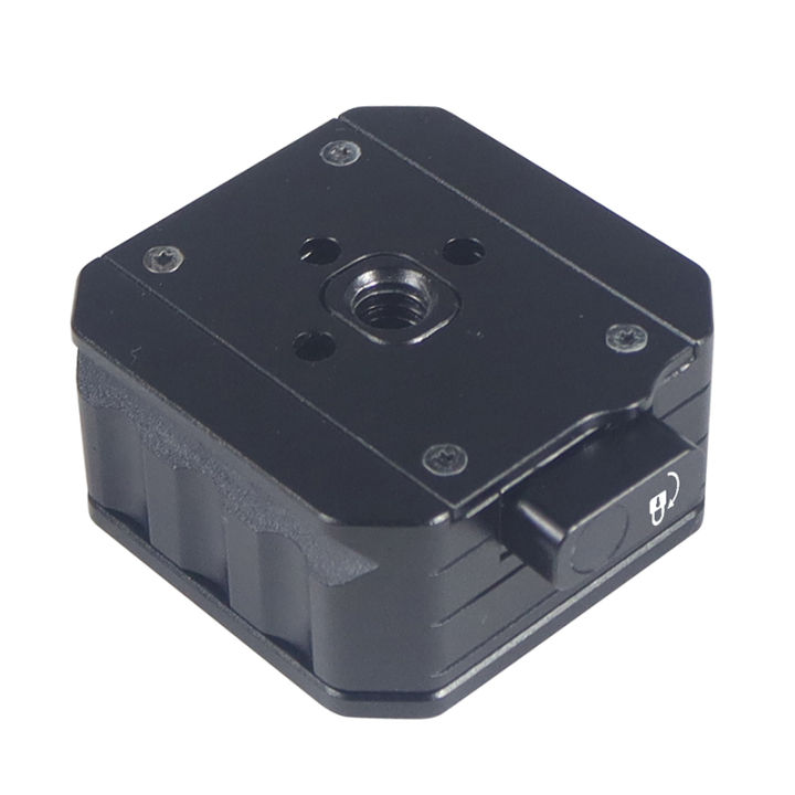 dual-lock-quick-release-plate-clamp-camera-ฐานอะแดปเตอร์ขาตั้งกล้อง-รองรับ-arca-type-w-14สกรูสำหรับจอภาพ-fill-light