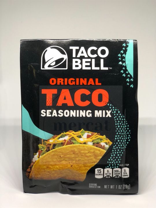 Taco Bell Original Taco Seasoning Mix 28g Lazada Ph 0473