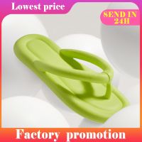 Candy Colors Summer Beach Flip Flops For Women 2023 New Soft Bottom Platform Slippers Woman Comfy Non Slip Flat Slide Sandals